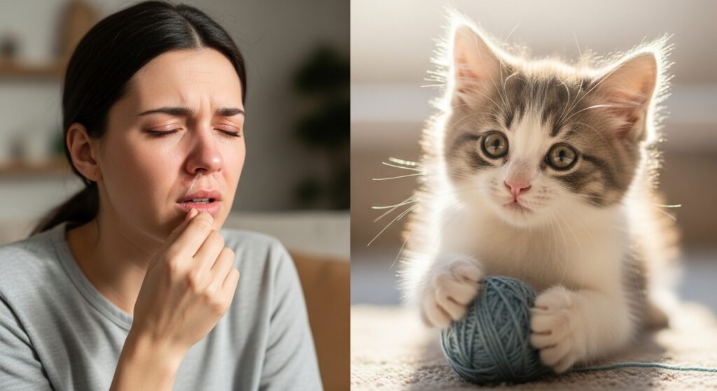 Cat Allergy Symptoms
